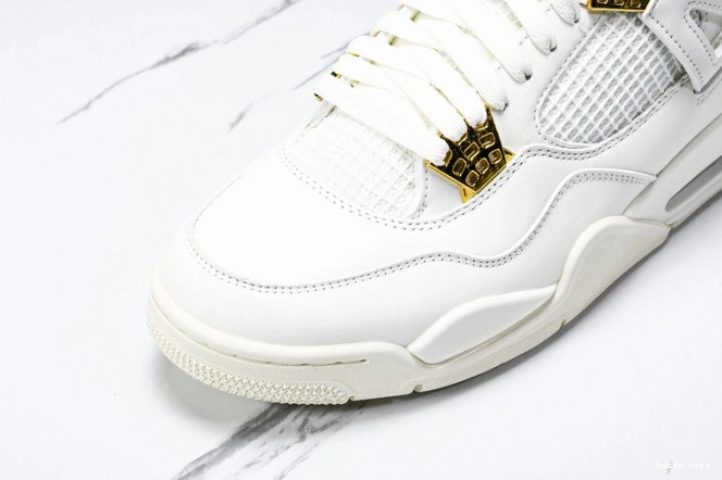 Rep Husky Jordan AQ9129-170 Gold 4 Metallic Retro 0723